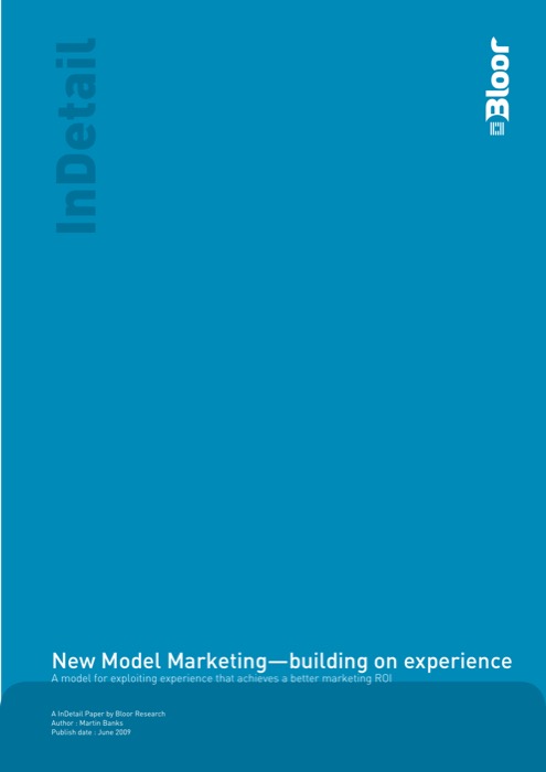 Cover for New Model Marketing – building on experience