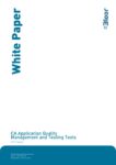 Cover for CA Application Quality Management and Testing Tools