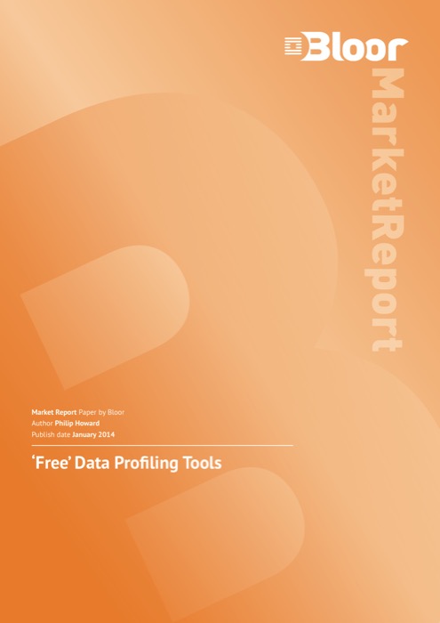 Cover for ‘Free’ Data Profiling Tools