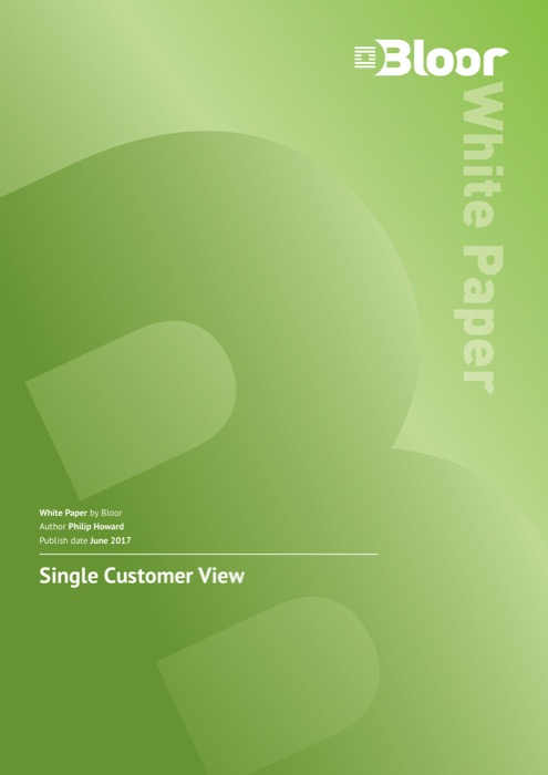 Cover for Single Customer View