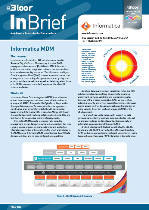 Informatica MDM