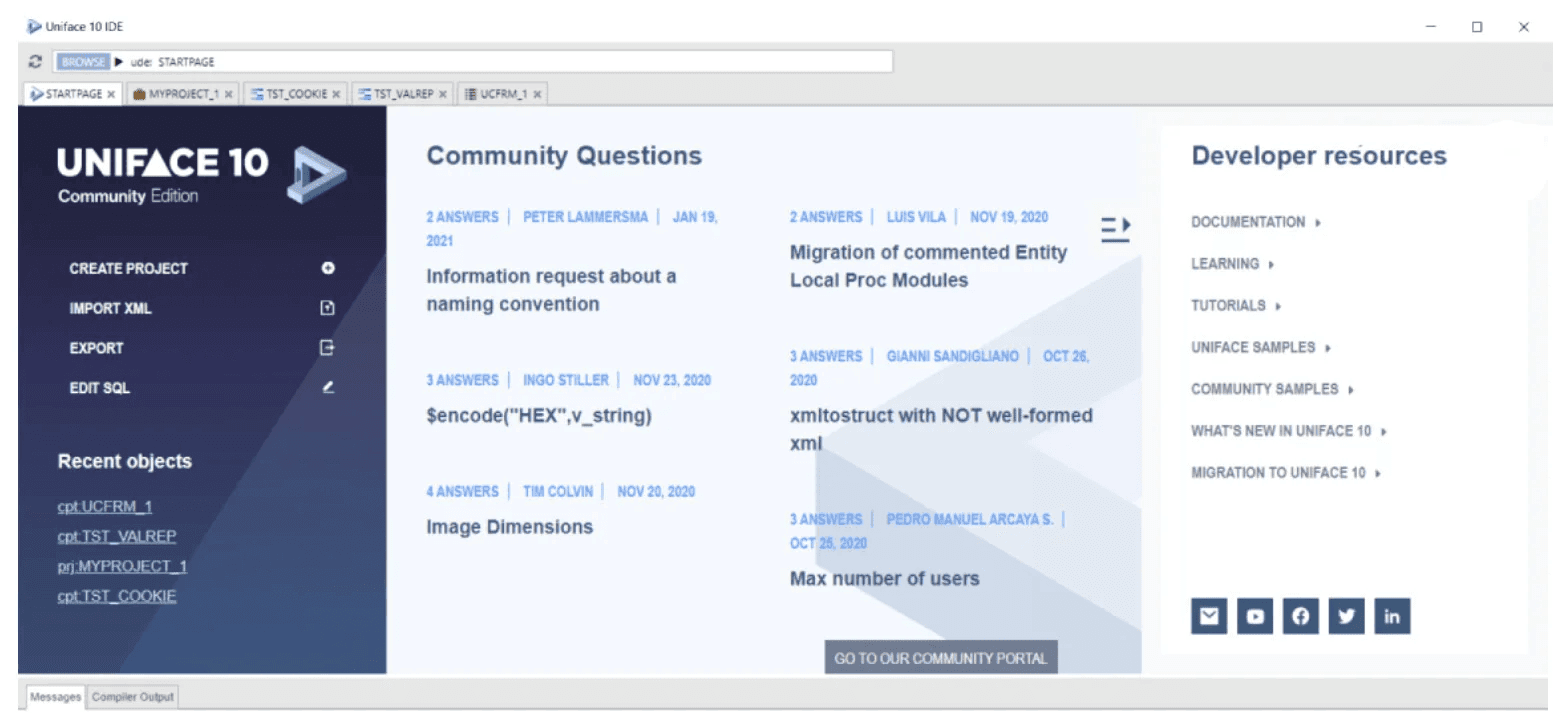 Uniface Code Examples Uniface - Bloor Research