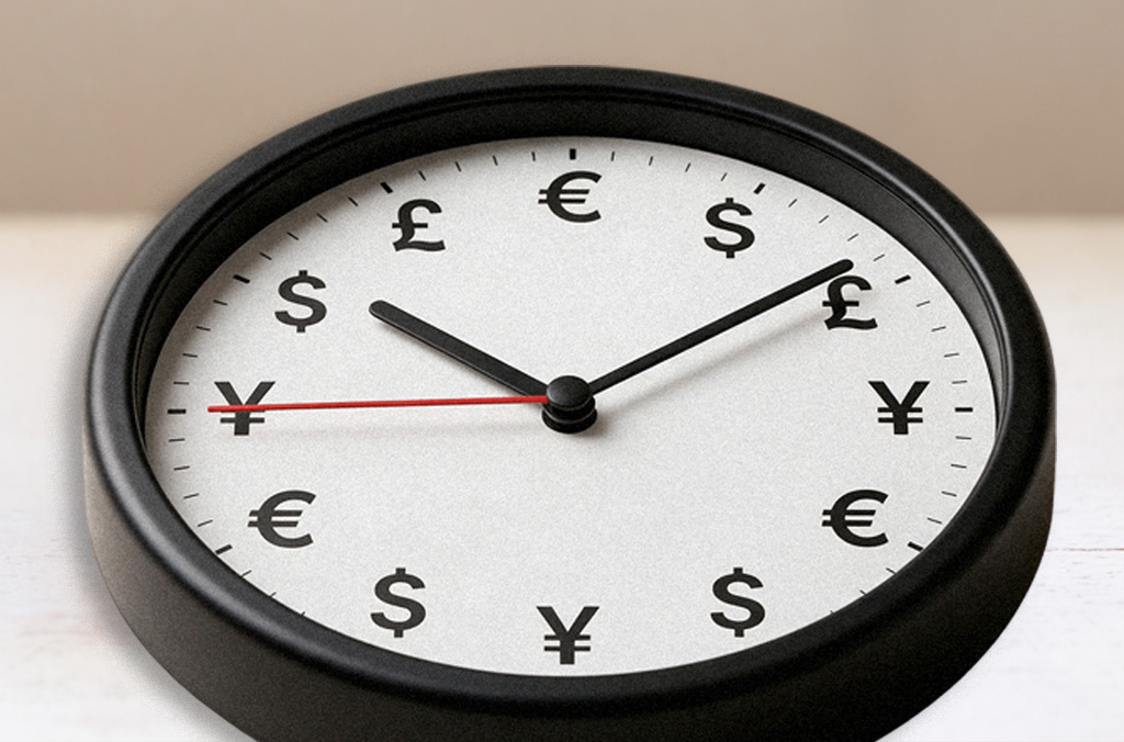 We Have Never Actually Paid for Time