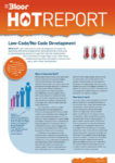 Cover for Low-Code/No-Code Development Hot Report