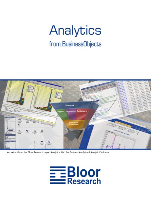 Cover for BusinessObjects Analytics