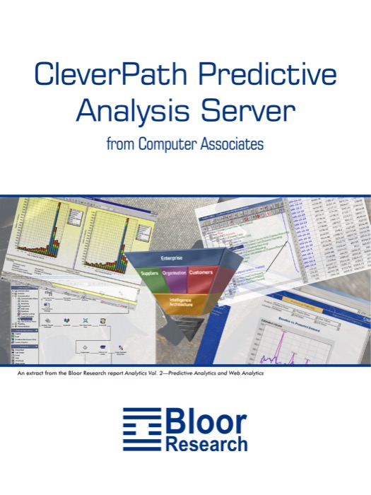 Cover for CA CleverPath Predictive Analysis Server