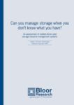 Cover for Can you manage storage when you don’t know what you have?