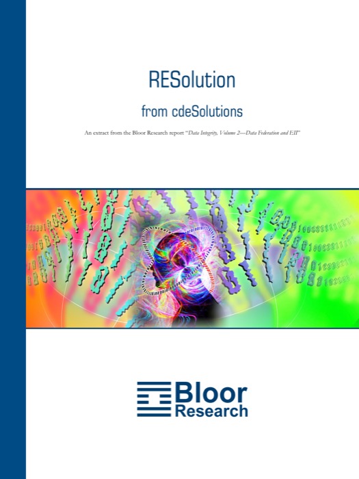 Cover for cdeSolutions RESolution