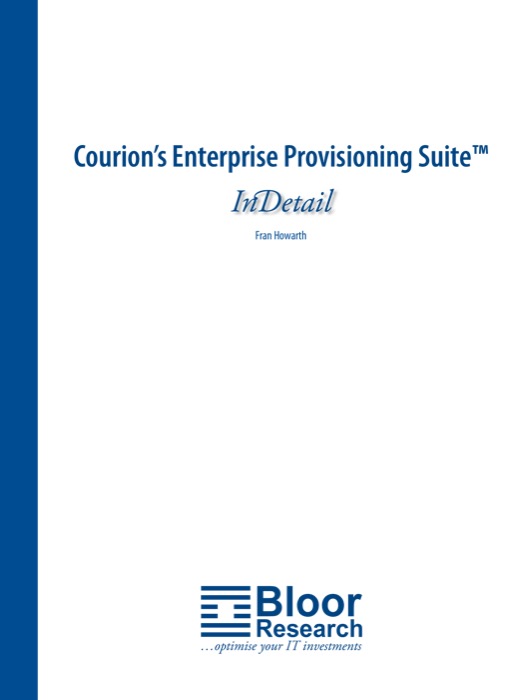 Cover for Courion Enterprise Provisioning Suite