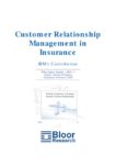 Cover for Customer Relationship Management in Insurance