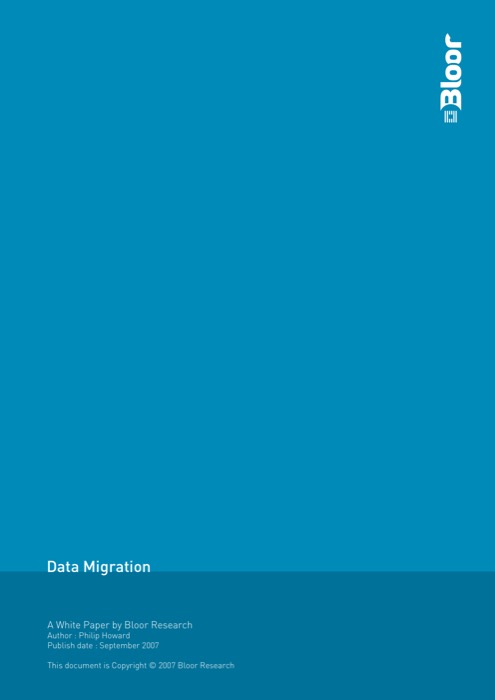 Cover for Data Migration