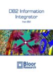 Cover for DB2 Information Integrator from IBM