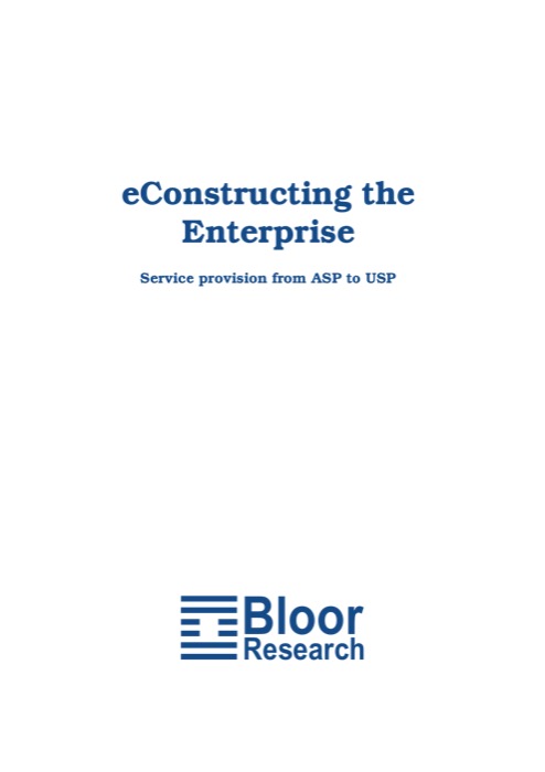 Cover for eConstructing the Enterprise