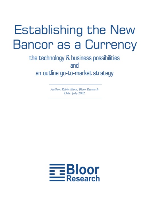 Cover for Establishing the New Bancor as a Currency