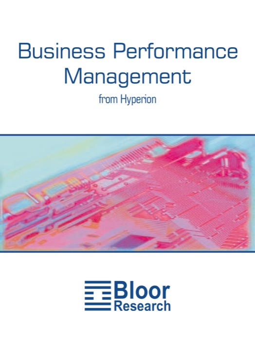 Cover for Hyperion Business Performance Management