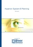 Cover for Hyperion System 9 Planning