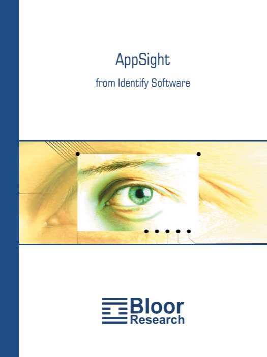 Cover for Identify AppSight