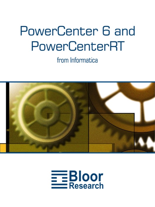 Cover for Informatica PowerCenter 6 and  PowerCenterRT