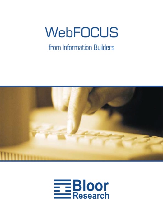 Cover for Information Builders WebFOCUS
