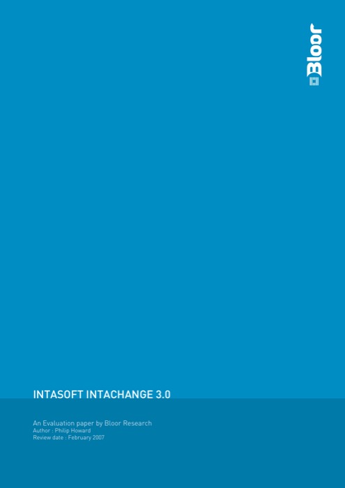 Cover for IntaSoft IntaChange 3.0