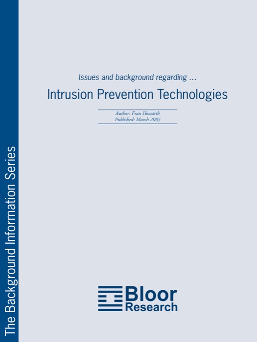 Cover for Intrusion Prevention Systems
