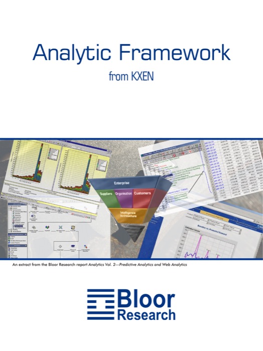 Cover for KXEN Analytic Framework