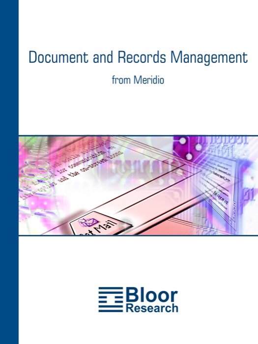 Cover for Meridio Document and Records Management