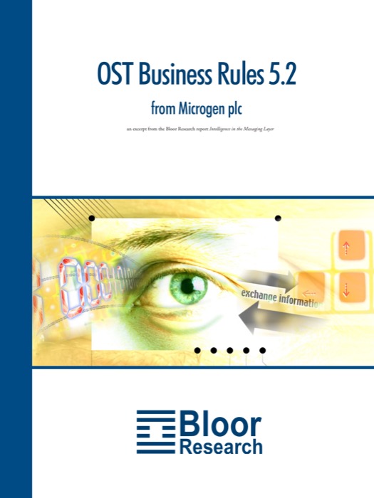 Cover for Microgen OST Business Rules 5.2