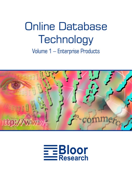 Cover for On-Line Database Technology: Volume 1 - Enterprise Products