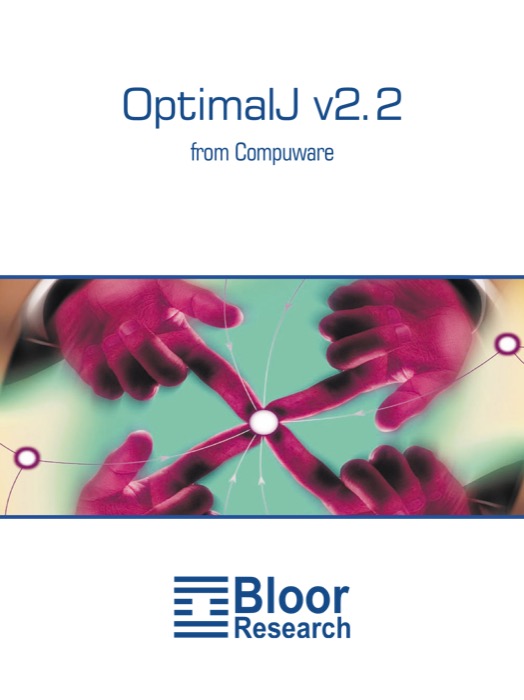 Cover for OptimalJ v2.2 from Compuware