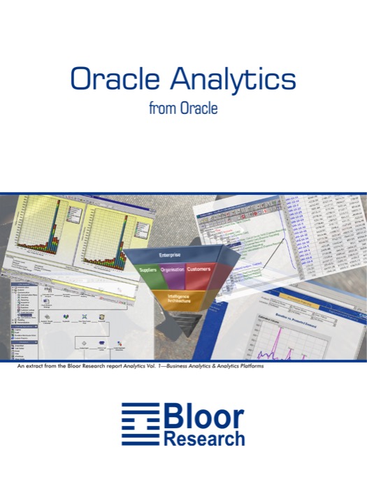 Cover for Oracle Analytics