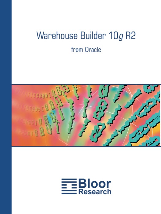 Cover for Oracle – Warehouse Builder 10g R2
