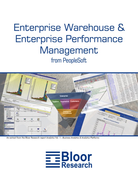 Cover for PeopleSoft Enterprise Warehouse