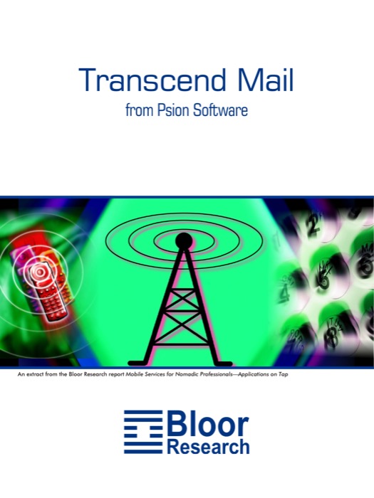 Cover for Psion Transcend Mail