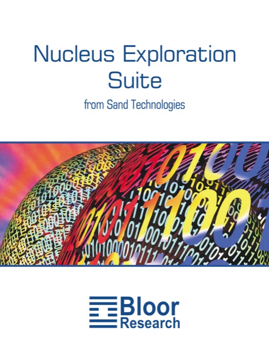 Cover for Sand Technologies Nucleus Exploration Suite