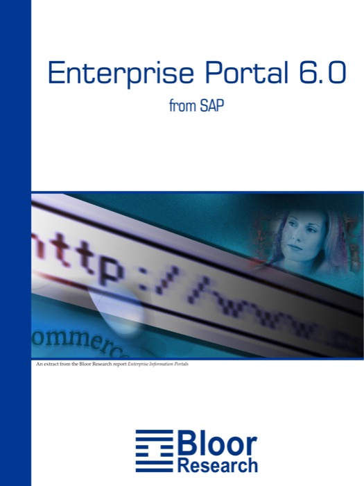 Cover for SAP Enterprise Portal 6.0