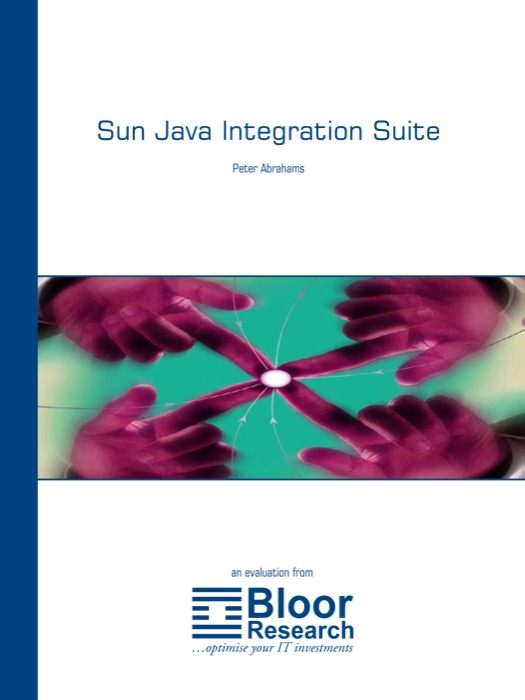 Cover for Sun Java Integration Suite