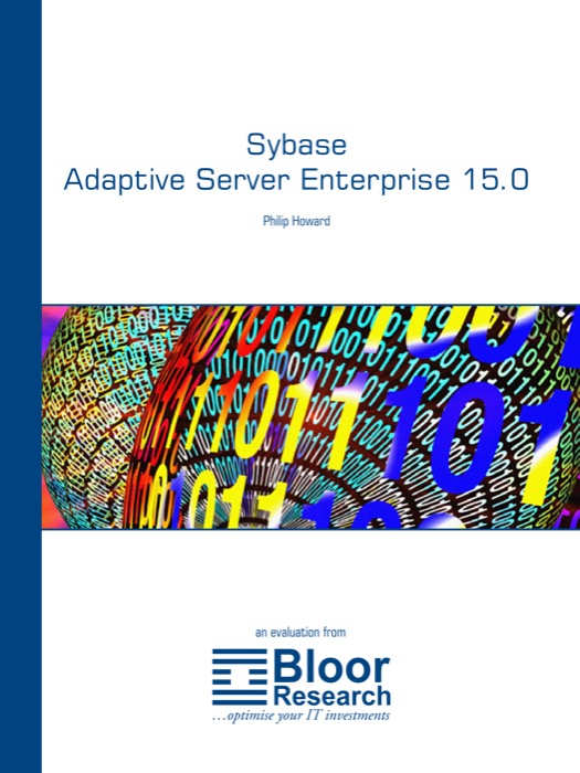 Cover for Sybase Adaptive Server Enterprise 15.0