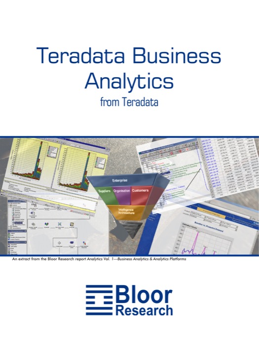 Cover for Teradata Business Analytics
