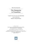 Cover for The Enterprise in Transition