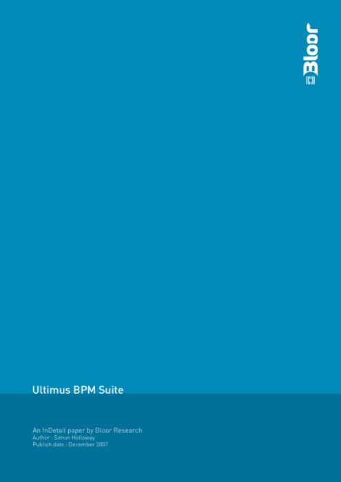 Cover for Ultimus BPM Suite