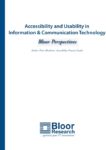 Cover for Usability and Accessibility in ICT
