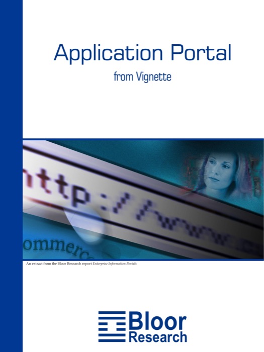 Cover for Vignette Application Portal
