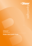 Cover for Modern Data Quality Trends