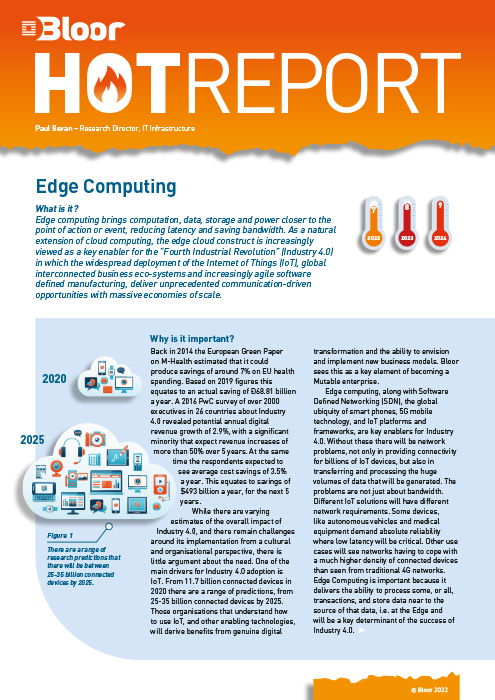 Cover for Edge Computing