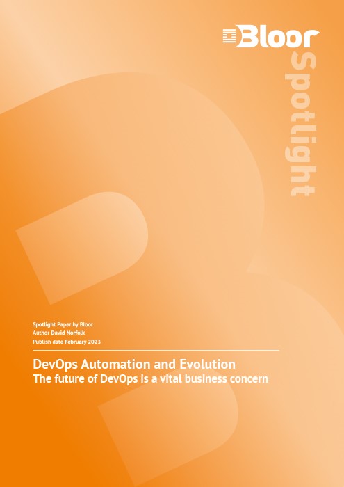 Cover for DevOps Automation and Evolution - The future of DevOps is a vital business concern