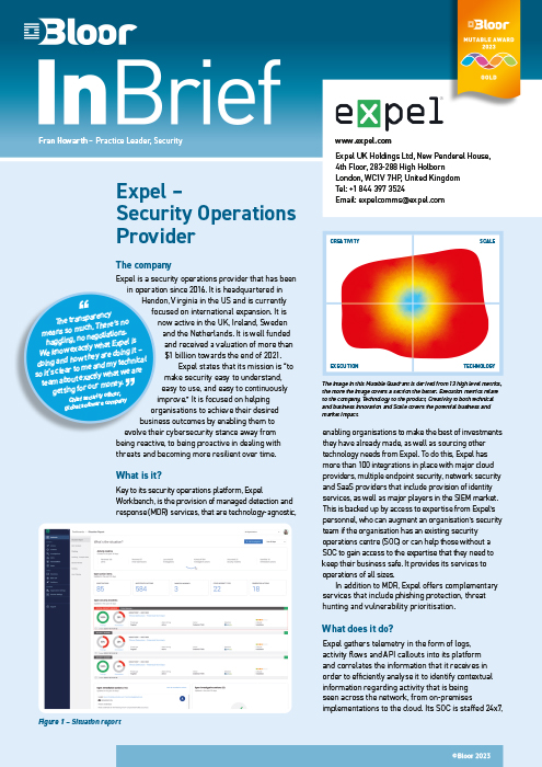 Cover for Expel – Security Operations Provider
