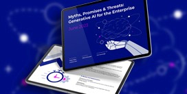 Cover for Myths, Promises & Threats: Generative Al for the Enterprise