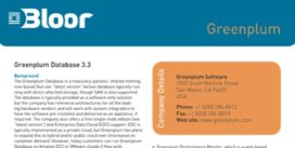 Cover for Greenplum Database 3.3