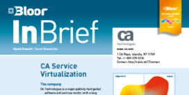 Cover for CA Service Virtualization